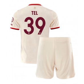 Bayern Munich Mathys Tel #39 Dětské Alternativní dres komplet 2024-25 Krátký Rukáv (+ trenýrky)